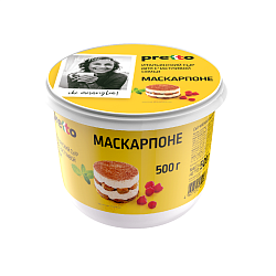 Сыр Маскарпоне Pretto 80% 500 гр