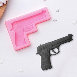 Молд "Пистолет" силикон 10 см*7 см